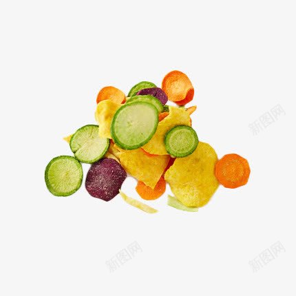 蔬菜干果片png免抠素材_新图网 https://ixintu.com 彩色 素食主义 绿色蔬菜 美食 蔬菜干 餐饮