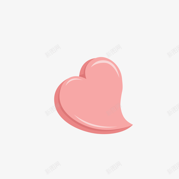 卡通心形矢量图eps免抠素材_新图网 https://ixintu.com PNG图 PNG图下载 创意卡通 卡通 卡通插图 心形 插图 爱心 粉心 矢量图