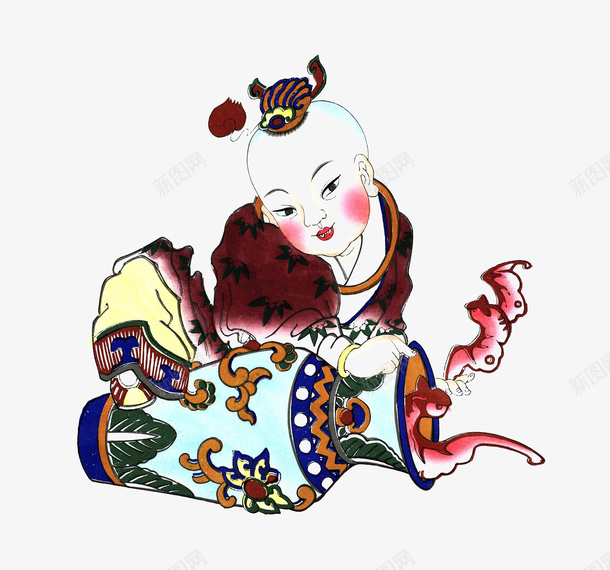 色彩斑斓的金鱼png免抠素材_新图网 https://ixintu.com 剪纸 彩绘 放生金鱼 水彩 金鱼