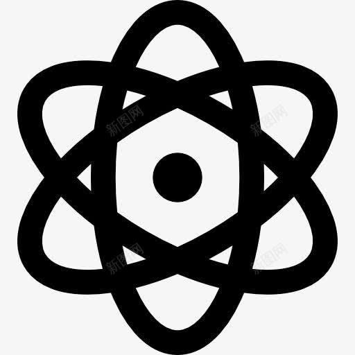 Atomic图标png_新图网 https://ixintu.com 原子 教育 核物理 电子 科学
