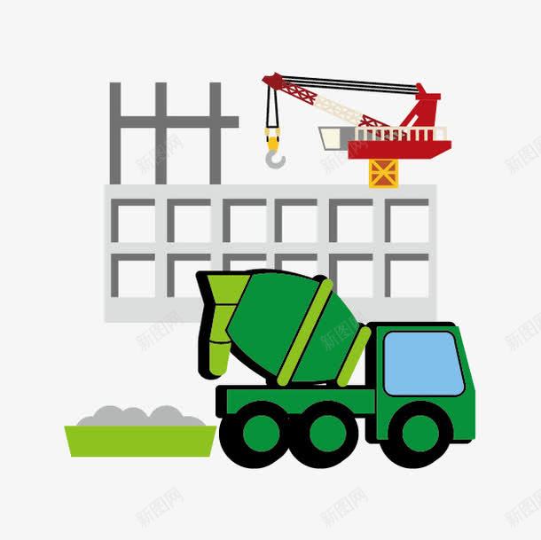 建筑剪影施工卡通建筑施工png免抠素材_新图网 https://ixintu.com 卡通建筑图片 建筑 建筑卡通 手绘建筑 手绘建筑素材 施工 施工图片素材 施工矢量图