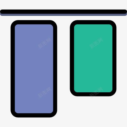 垂直对齐图标png_新图网 https://ixintu.com 图形工具 图形设计 垂直对齐 界面 编辑工具