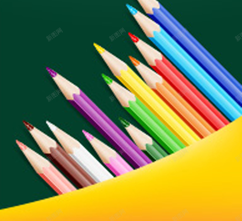 学校展架海报矢量图ai设计背景_新图网 https://ixintu.com 卡通 学校 开学季 彩色铅笔 手绘 教学楼 童趣 闹钟 黑板 矢量图