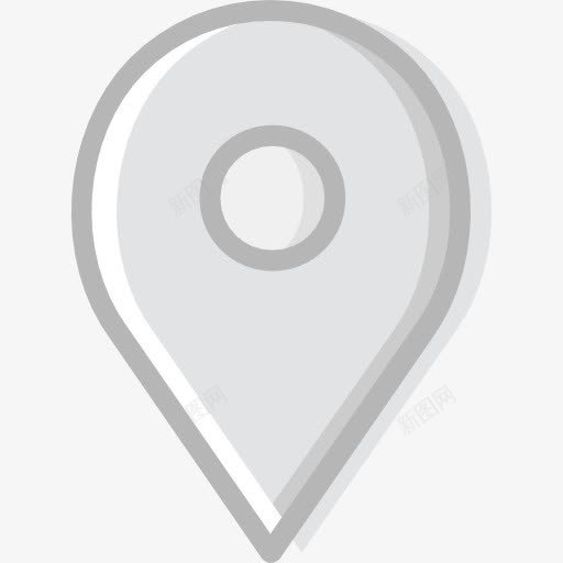 占位符图标png_新图网 https://ixintu.com 占位符 地图 地图上的位置 地图和位置 地图指针 接口引脚 迹象