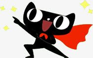超人卡通天猫图标卡通效果png_新图网 https://ixintu.com 卡通 图标 效果 超人