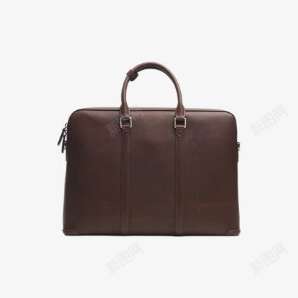 Coach牛皮复古公文包png免抠素材_新图网 https://ixintu.com Coach制造 产品实物 商务包 复古风 褐色男包