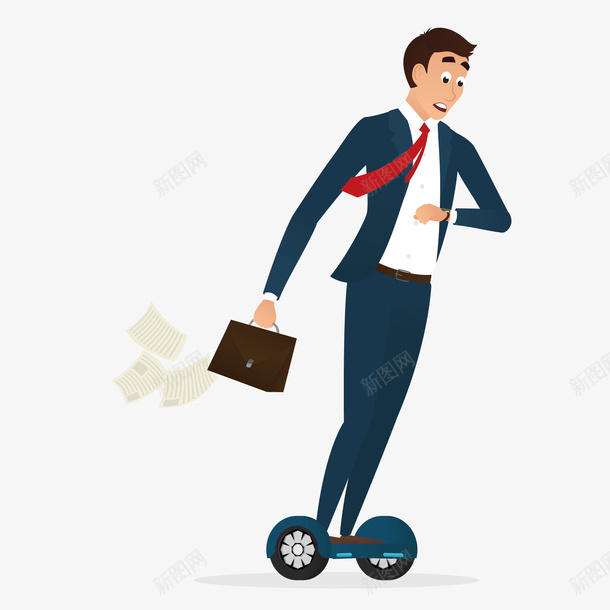 创意卡通上班族矢量图eps免抠素材_新图网 https://ixintu.com 上班族 创意 卡通 图案 彩色 男子 简约 装饰 设计 矢量图
