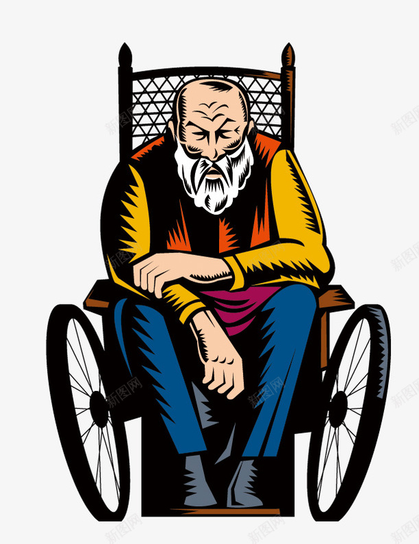 老男人坐在轮椅上的残疾psd免抠素材_新图网 https://ixintu.com 国际残疾日 坐在轮椅上 残疾 残疾日 老男人 老男人坐在轮椅上的残疾