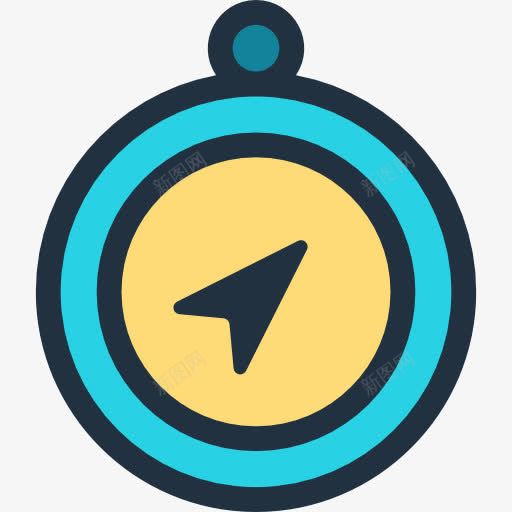罗盘图标png_新图网 https://ixintu.com 位置 基本要点 定位 工具和用具 指南针 方向 杂