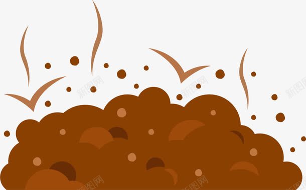 黄土废弃png免抠素材_新图网 https://ixintu.com 回收废弃物 垃圾 废弃物 脏乱废弃物 脏污 黄土