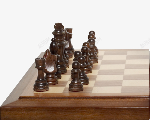 国际象棋棋盘psd免抠素材_新图网 https://ixintu.com 国际象棋 国际象棋子 国际象棋棋盘 西洋棋 黑棋子