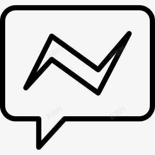 信使图标png_新图网 https://ixintu.com 信使 接口 标志 标识 消息 社交媒体 社交网络 聊天 脸谱网