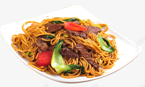 香辣牛肉炒面png免抠素材_新图网 https://ixintu.com 炒面 牛肉 牛肉炒面 面