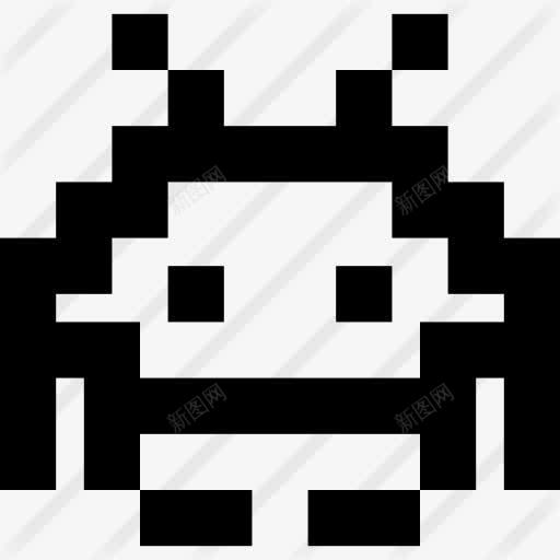 太空侵略者图标png_新图网 https://ixintu.com 外星人 太空侵略者 游戏 玩家 视频游戏