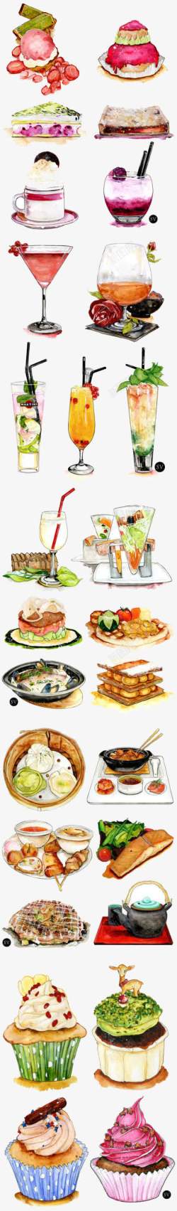 手绘蛋糕png图片下载 手绘蛋糕素材