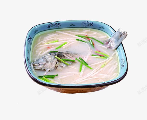鱼汤png免抠素材_新图网 https://ixintu.com 滋补 美味 营养 香气四溢 鱼 鱼汤