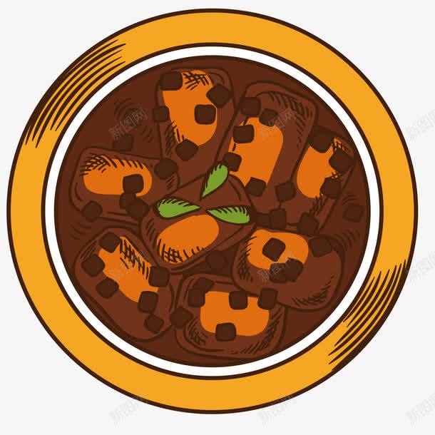 巧克力餐饮美食png免抠素材_新图网 https://ixintu.com 手绘盘子 插画绘画 餐饮美食