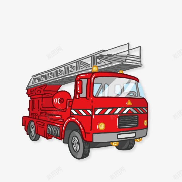消防消防车云梯矢量图ai免抠素材_新图网 https://ixintu.com 云梯 消防 消防车 矢量图