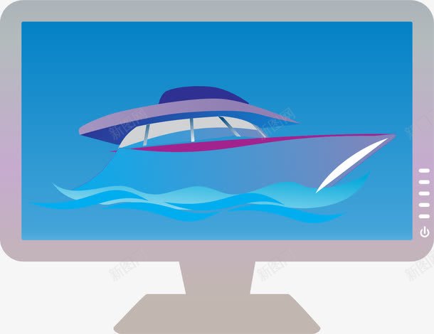 imac播放动画png免抠素材_新图网 https://ixintu.com IMAC apple 一体机 播放 苹果台式机 苹果电脑