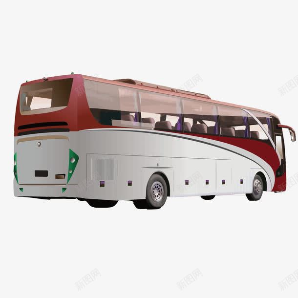 大巴车客车卡通png免抠素材_新图网 https://ixintu.com 卡通 大巴车 客车