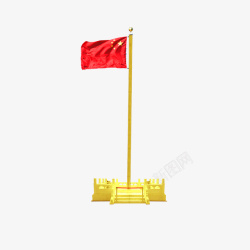 创意升中国国旗素材