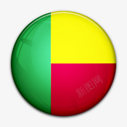 国旗的贝宁worldflagiconspng免抠素材_新图网 https://ixintu.com Benin Flag of 国旗 的 贝宁