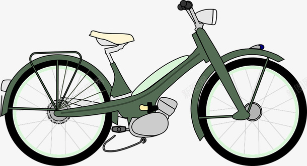 电动自行车自行车车png免抠素材_新图网 https://ixintu.com 电动自行车 自行车 车