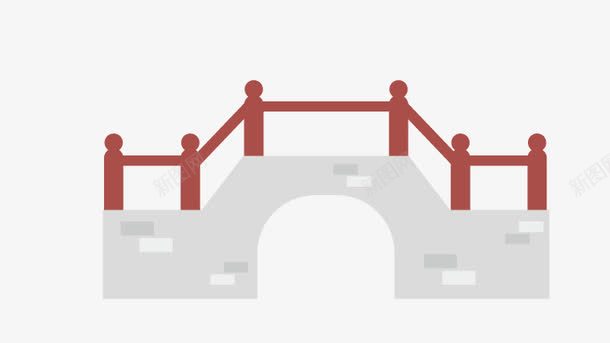 桥png免抠素材_新图网 https://ixintu.com 古建筑桥 木桥 桥