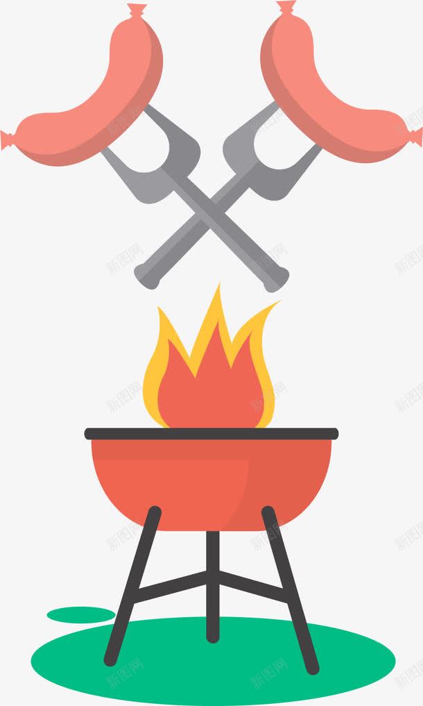 铁叉烤肉图标png_新图网 https://ixintu.com 烤串 烤肉LOGO 烤肉logo 烧烤 烧烤烤肉 碳烤 铁叉