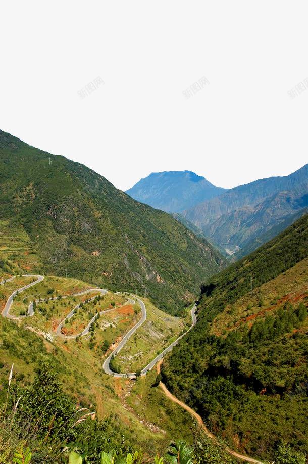 云南旅游景区宁蒗十八弯png免抠素材_新图网 https://ixintu.com 云南 名胜古迹 地方景点 宁蒗十八弯 实物图 摄影图 旅游 景区 高清 高清图片