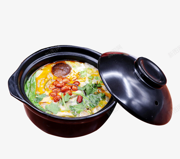 美味的砂锅红薯粉简图psd免抠素材_新图网 https://ixintu.com 砂锅 红薯粉 美味的 花生 食物 香菜 香辣味
