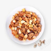 宫保鸡丁png免抠素材_新图网 https://ixintu.com 中国传统小吃 宫保鸡丁 家常小菜 家常美食 川菜 炒菜 美味 菜品 食物