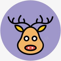 节日节日图标鹿png_新图网 https://ixintu.com 创意 卡通圣诞节 图标 圣诞节装饰 彩带 简约 精美 节日图片 节日装饰 鹿