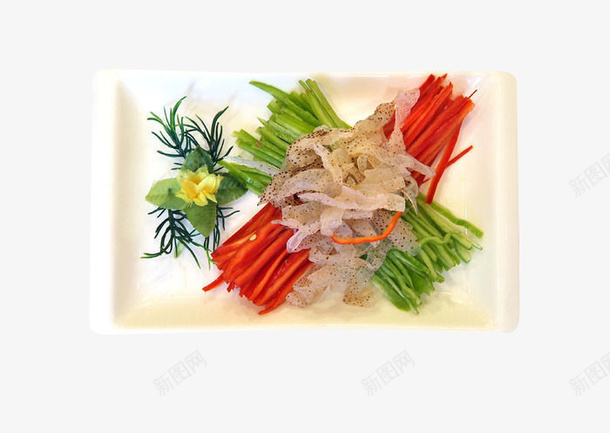 拌海蜇皮png免抠素材_新图网 https://ixintu.com 拌海蜇皮 美味 美食 餐饮 饮食
