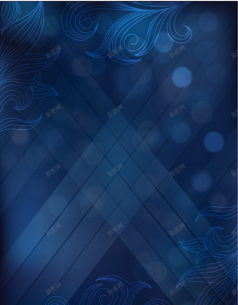 低调奢华的商业布展合作展览背景矢量图ai设计背景_新图网 https://ixintu.com 企业 企划 合作 商业 商务 幽蓝 素材 背景 蓝色 矢量图