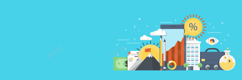 经济指数上升背景图矢量图ai设计背景_新图网 https://ixintu.com 上升 卡通 卡通蓝色 手绘 海报banner 科技 科技感 科技风 童趣 经济 蓝色 高科技 矢量图