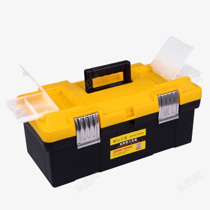 产品实物工具箱png免抠素材_新图网 https://ixintu.com 多功能箱子 工具盒 工具箱