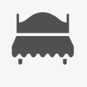 床标志图标png_新图网 https://ixintu.com 床