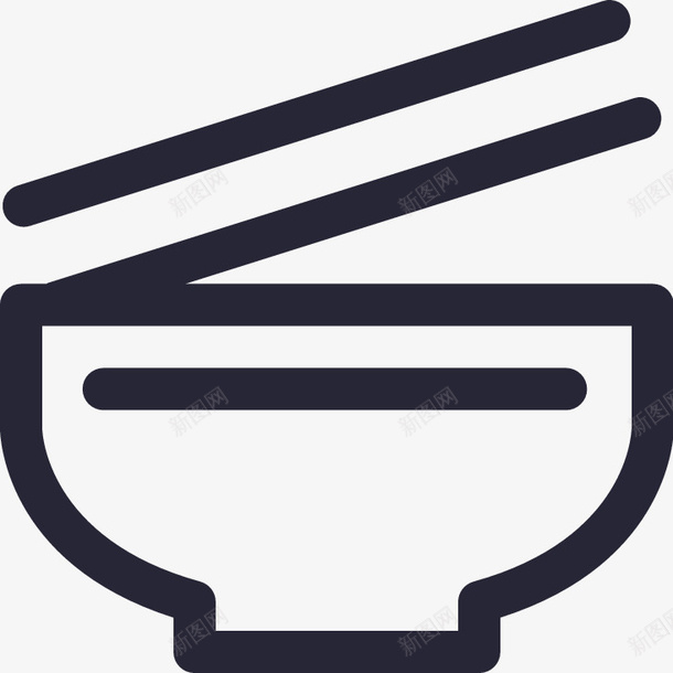 饮食线矢量图图标eps_新图网 https://ixintu.com 饮食线 矢量图
