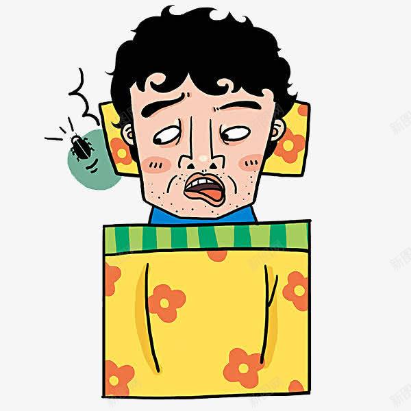 男人头上的蟑螂png免抠素材_新图网 https://ixintu.com png图形 png装饰 床铺 手绘 男人 蟑螂 装饰