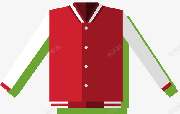 红色卡通棒球服矢量图ai免抠素材_新图网 https://ixintu.com 卡通 卡通风格 棒球 棒球元素 棒球服 矢量棒球符号 红色 矢量图