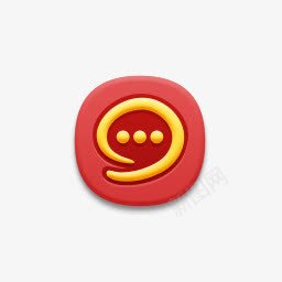 手绘红色新年短信图标png_新图网 https://ixintu.com 图标 新年 红色