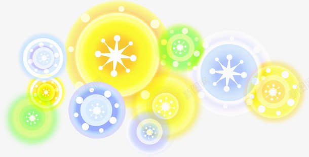 彩色梦幻花纹圆形png免抠素材_新图网 https://ixintu.com 圆形 彩色 梦幻 花纹