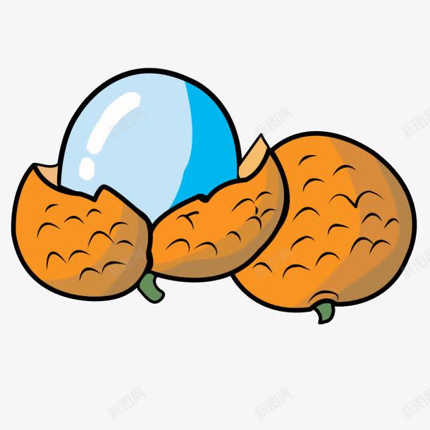 卡通水果荔枝png免抠素材_新图网 https://ixintu.com 新鲜 水果 甘甜 荔枝
