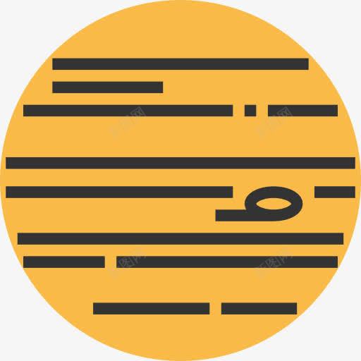 Jupiter图标png_新图网 https://ixintu.com 地球 天文 太阳系 教育 木星 科学