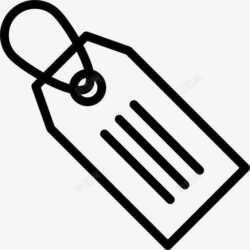 圣诞礼物标签图标png_新图网 https://ixintu.com 圣诞节 形状 标签 礼物