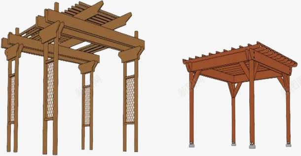 中国古代廊架png免抠素材_新图网 https://ixintu.com 复古廊架 廊架图片 廊架示意图 廊架设计图