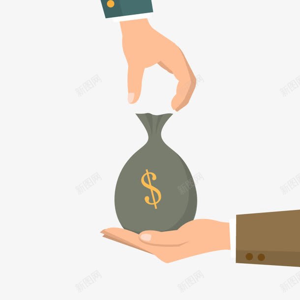 金钱交易png免抠素材_新图网 https://ixintu.com 金融 高清