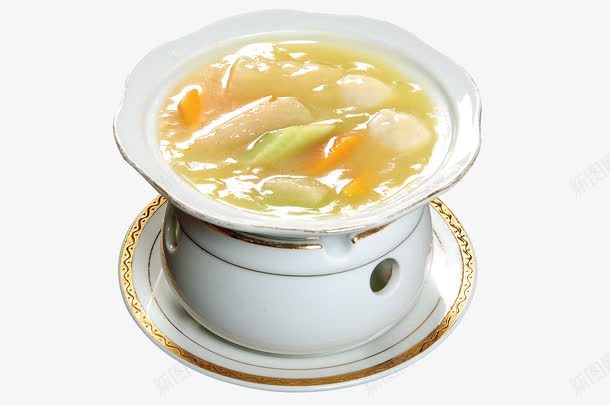 木瓜竹笋炖鱼丸png免抠素材_新图网 https://ixintu.com 中华美食 中国美食 产品实物 木瓜 炖鱼丸 竹笋 菜品 餐饮 鱼丸