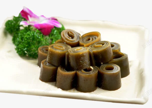 卤海带png免抠素材_新图网 https://ixintu.com 卤海带 小吃 熟食 美食